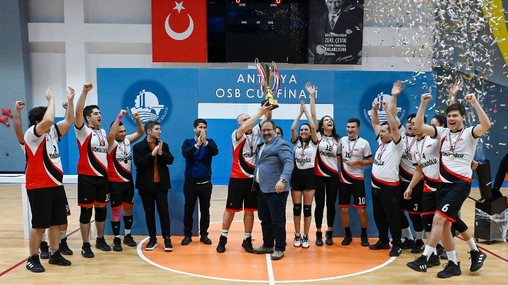 Antalya OSB şampiyonları belli oldu