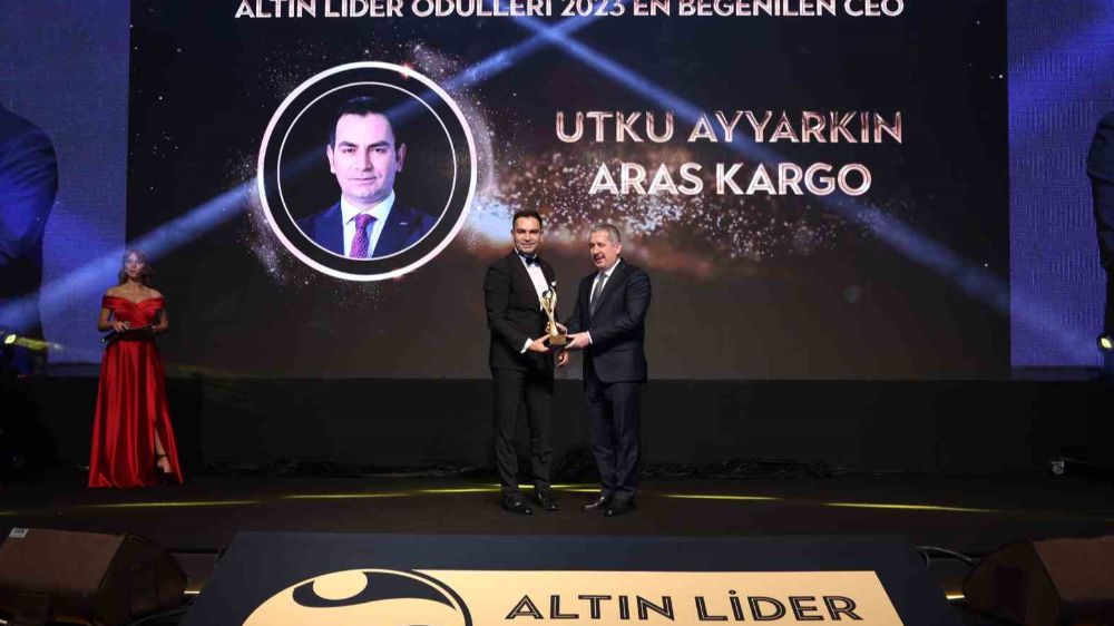 Aras Kargo, Altın Lider Ödülleri’nde büyük başarı elde etti