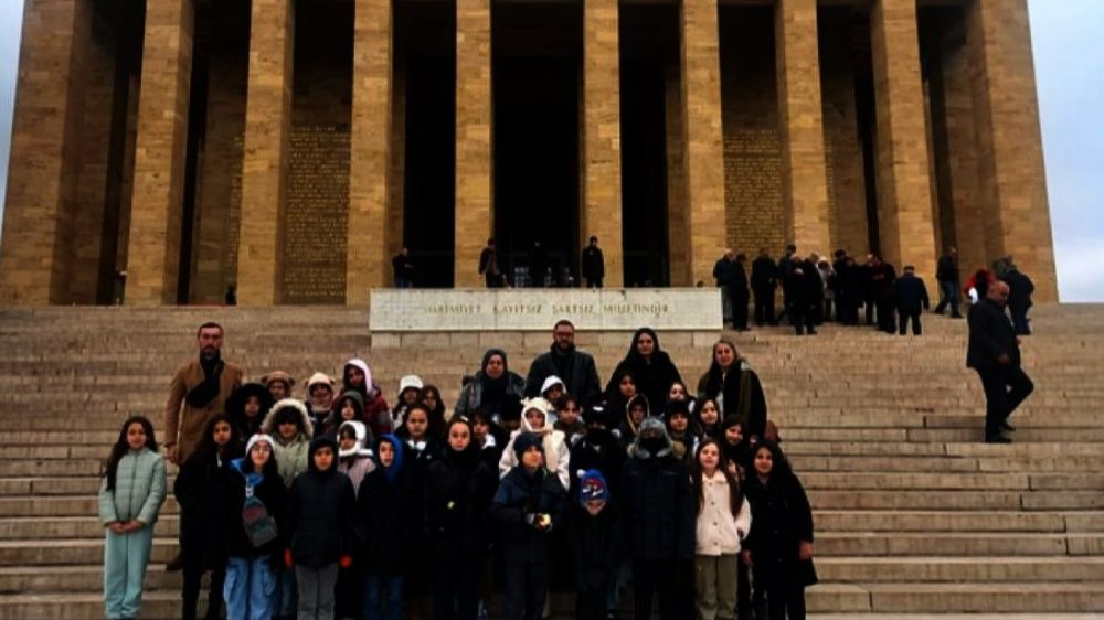 Bahçeşehir Koleji öğrencileri Ankara'yı ziyaret etti
