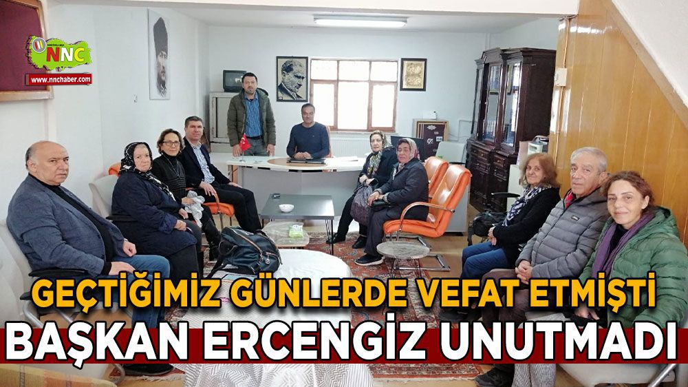 Başkan Ercengiz, Vural Kanrıcı'nın Anısına Engelliler Derneği'ni Ziyaret Etti