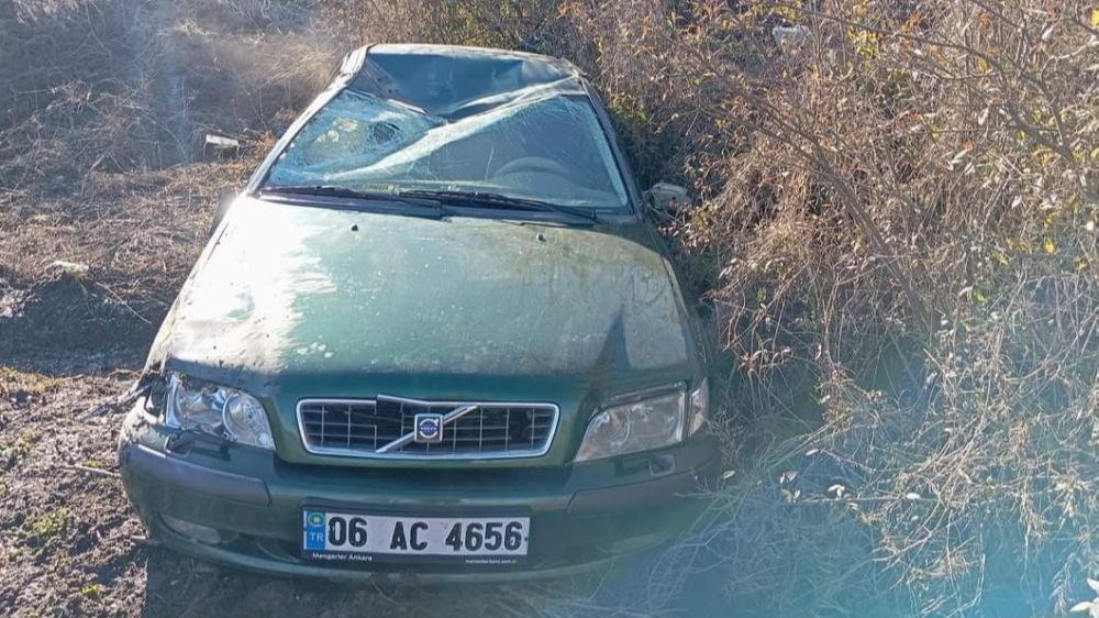Bolu'da 2 araç çarpıştı: 1 yaralı