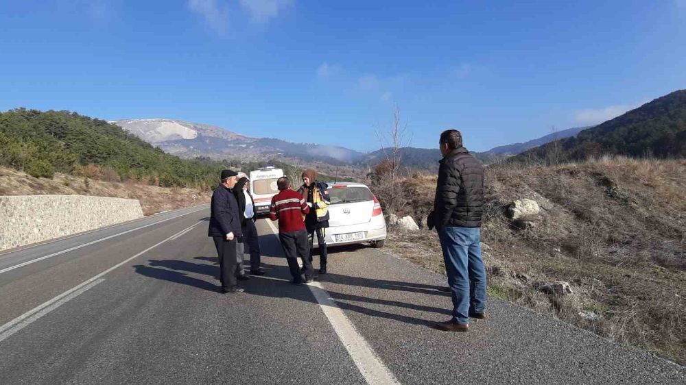 Bolu’da korkutan kaza: 2 yaralı