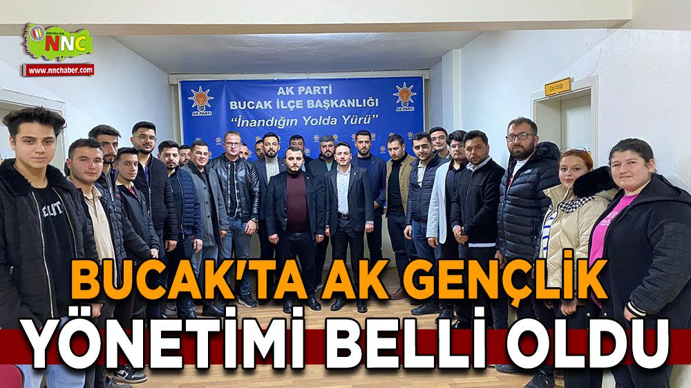 Bucak'ta AK Gençlik yönetimi belli oldu