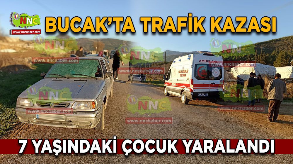 Bucak'ta Otomobil Çocuğa Çarptı: 7 Yaşındaki Çocuk Ağır Yaralı