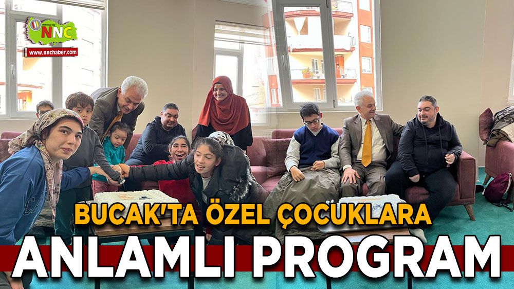 Bucak'ta Özel Çocuklara Özel Program