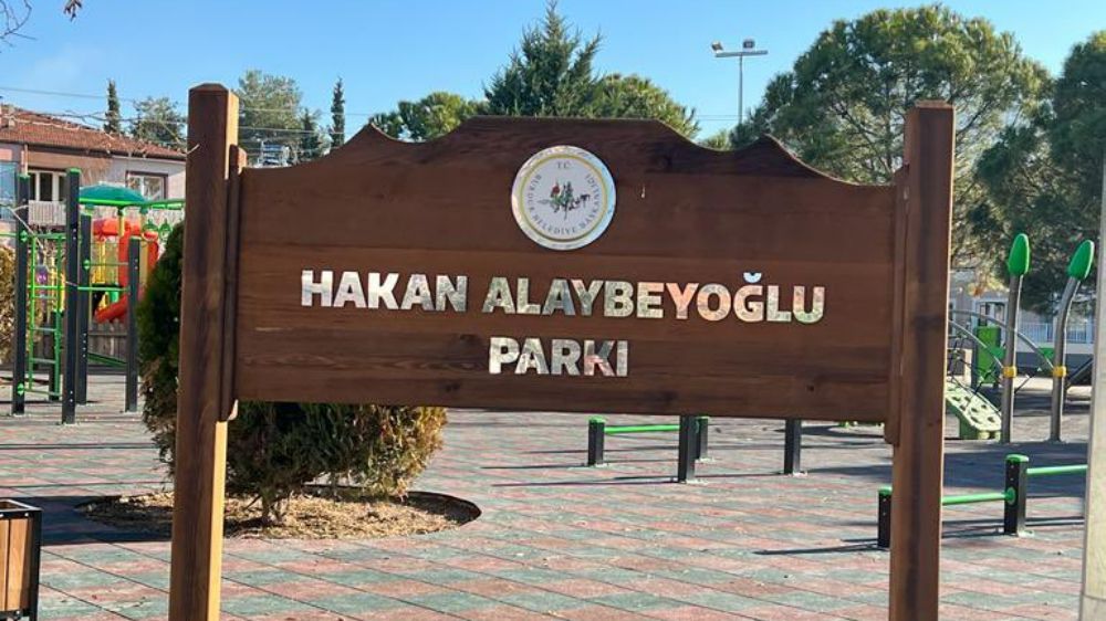 Burdur'a bir park daha kullanıma sunuldu