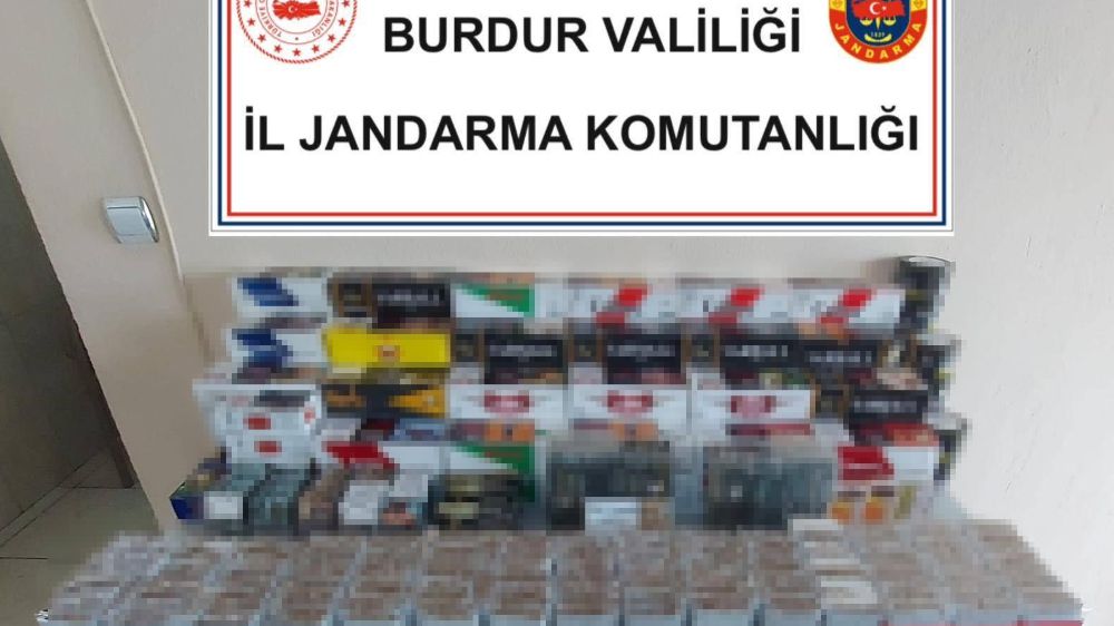 Burdur'da kaçakçılık operasyonunda bir kişi tutuklandı