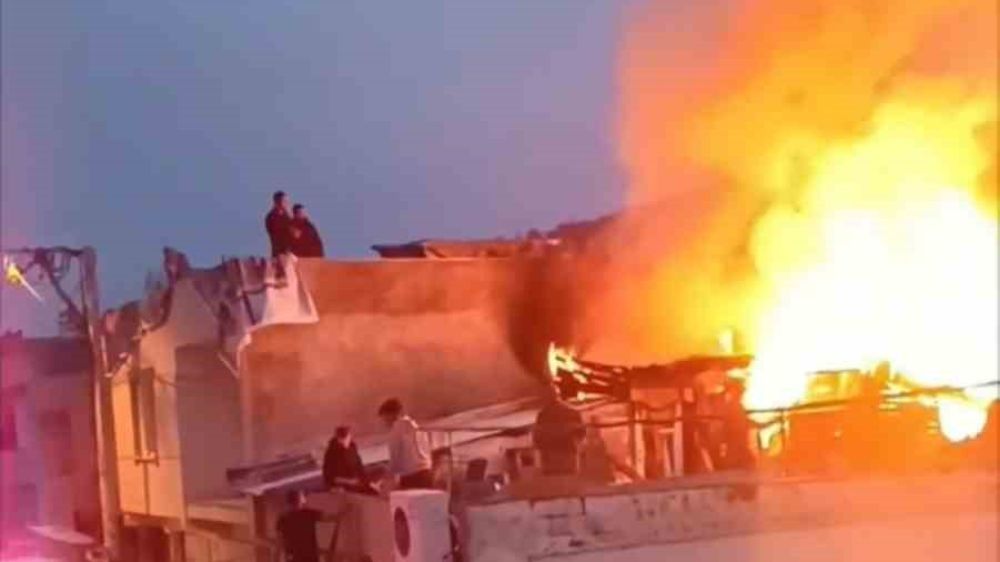 Bursa'da Ev Yangını Paniğe Neden Oldu
