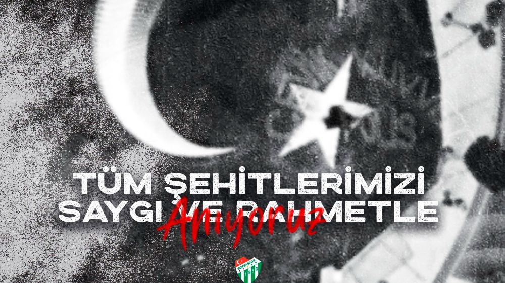 Bursaspor Kulübü hain saldırının 7. yılında bir mesaj yayımladı