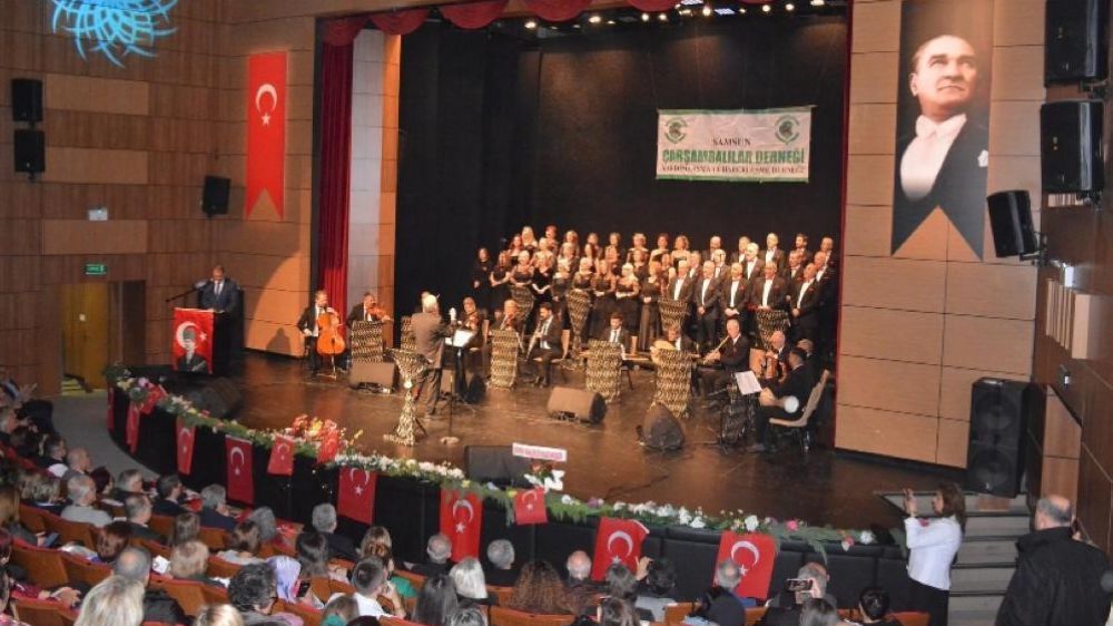 Çarşambalılar Derneği  100. yıla özel konser verdi 
