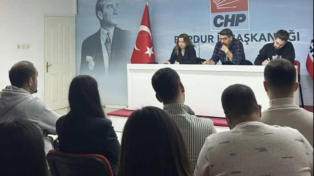 CHP Gençlik Kolları Başkanı açıklamalarda bulundu