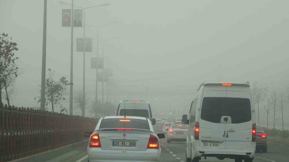Diyarbakır sis hayatı olumsuz etkiliyor