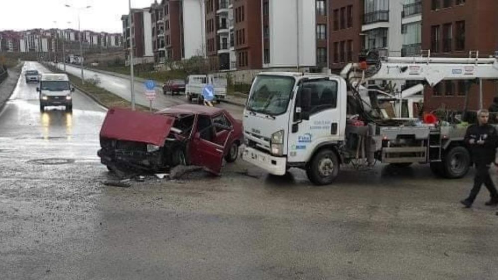 Elazığ'da trafik kazası: 4 yaralı