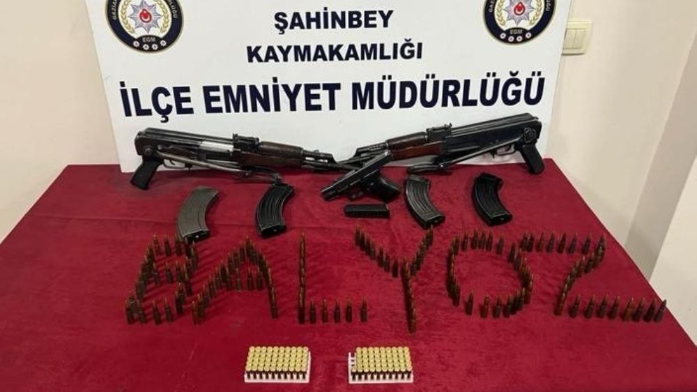 Gaziantep Operasyonunda Silah Deposu Çökertildi