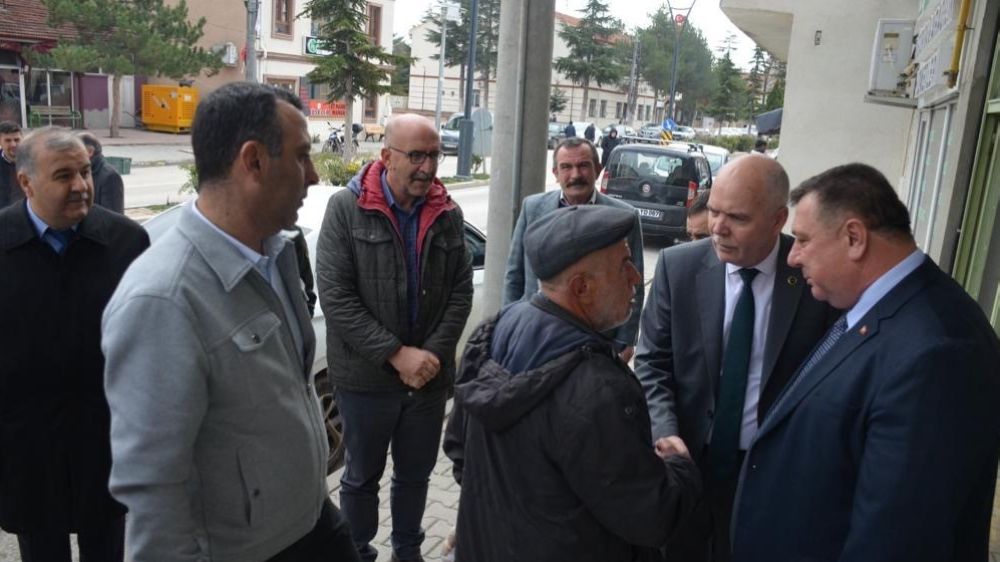 İsmail Candemir, Beylikova Belediye Başkanı Özkan Alp’le Görüştü