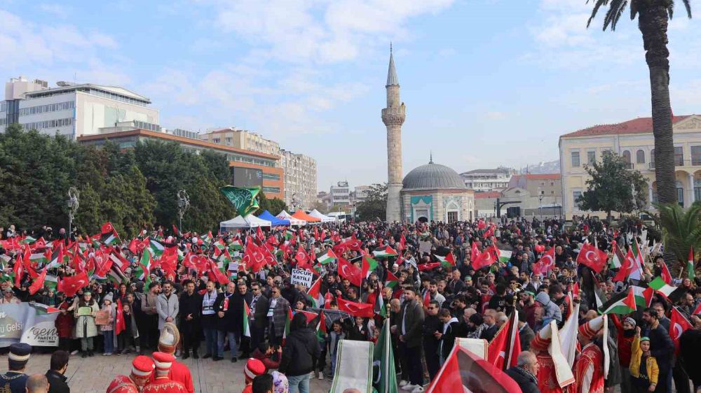 İzmirliler Filistin için bir araya geldi