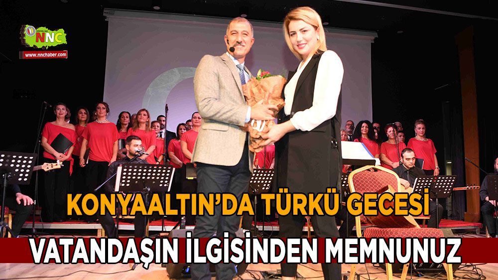 Konyaaltı'nda “Türkü Formunda Besteler” konseri beğeni topladı 