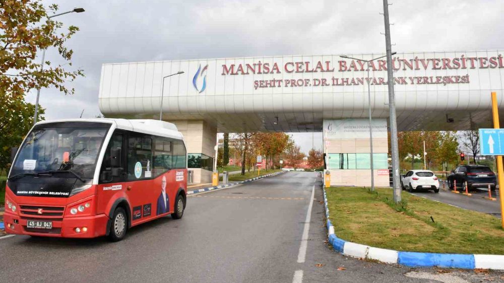Manisa Büyükşehir Belediyesinden kampüs içine ücretsiz ulaşım hizmeti