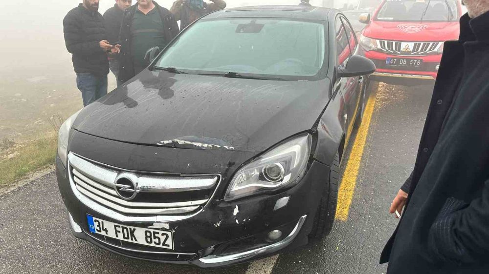 Mardin’de 4 aracın karıştığı trafik kazasında 3 yaralı