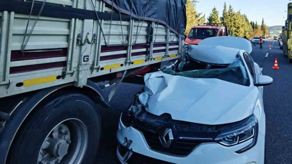 Menteşe’de trafik kazasında 1 kişi yaralandı