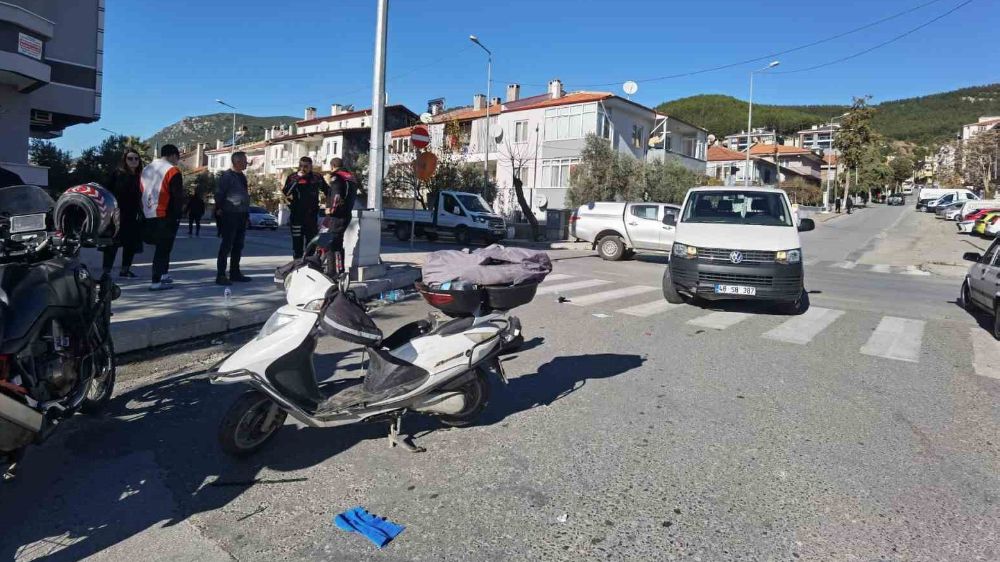 Muğla’da gerçekleşen trafik kazasında 1 kişi yaralandı