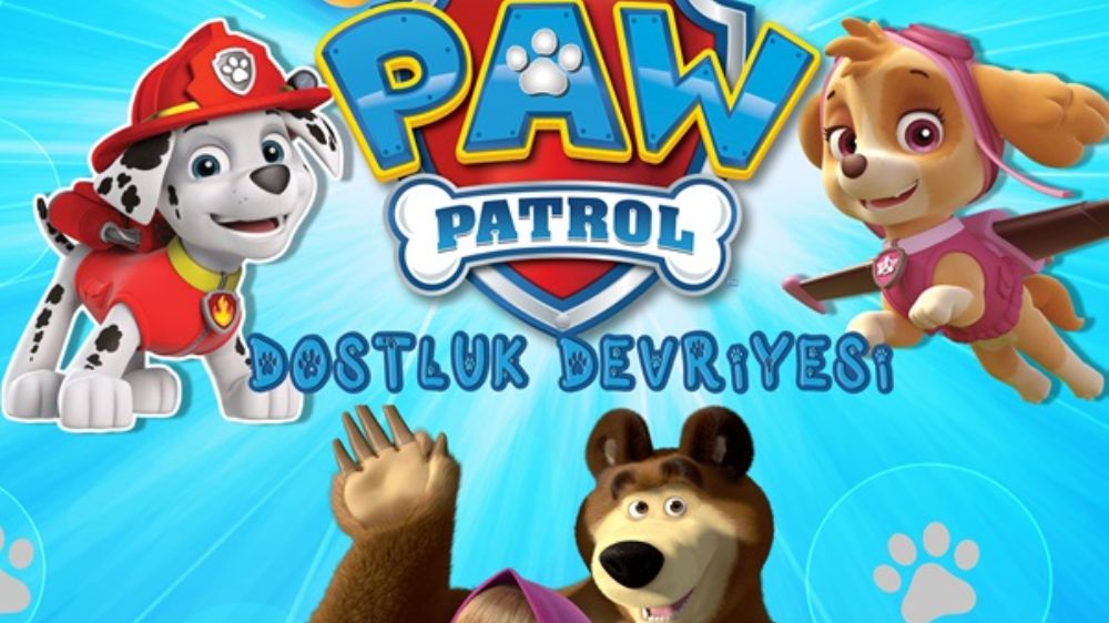 Paw Patrol Dostluk Devriyesi: Eğlenceli ve Öğretici Buluşma Burdur'da