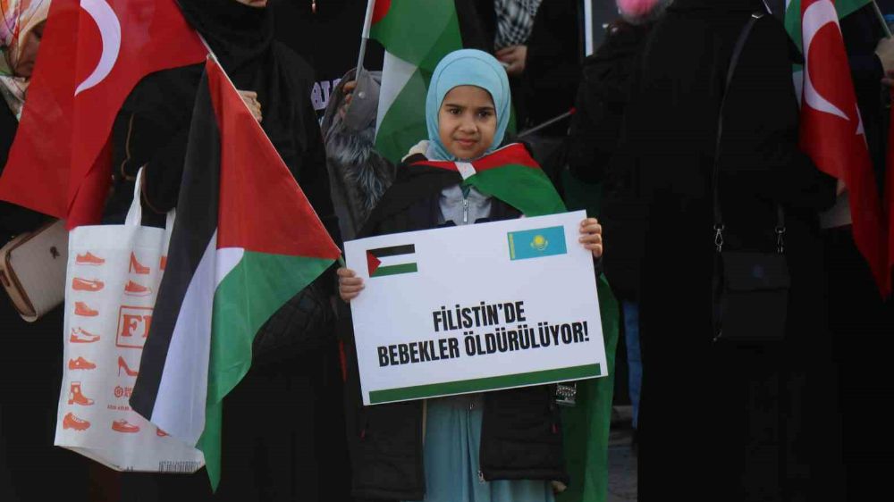 Sakarya'da Filistin'e destek yürüyüşü