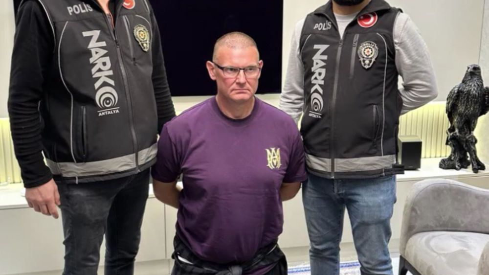 Uluslararası Uyuşturucu Ticareti yapan Thomas Josef Konrad’ın  Alanya'da yakalanma anı polis kamerasında