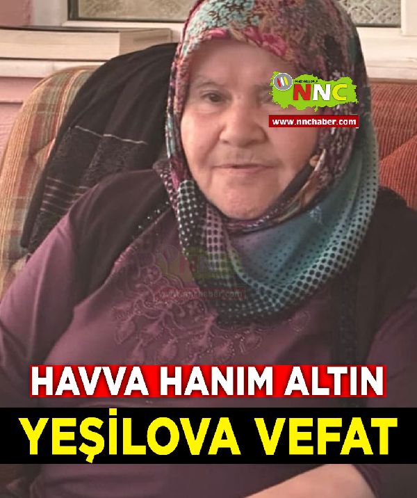 Yeşilova Vefat Havva Hanım Altın