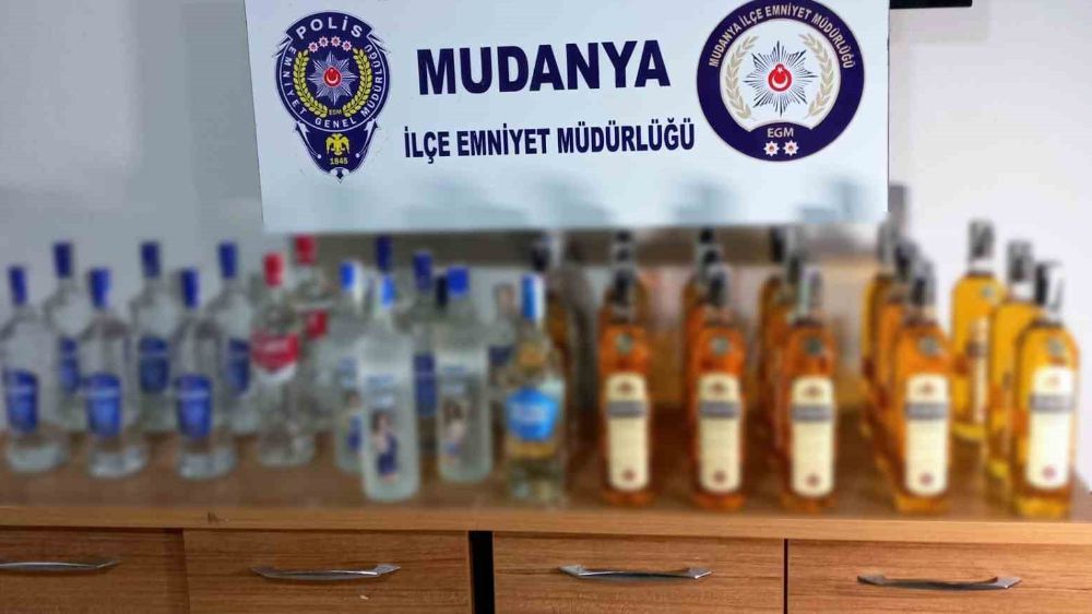 Yılbaşı Öncesi Mudanya'da Kaçak İçki Operasyonu