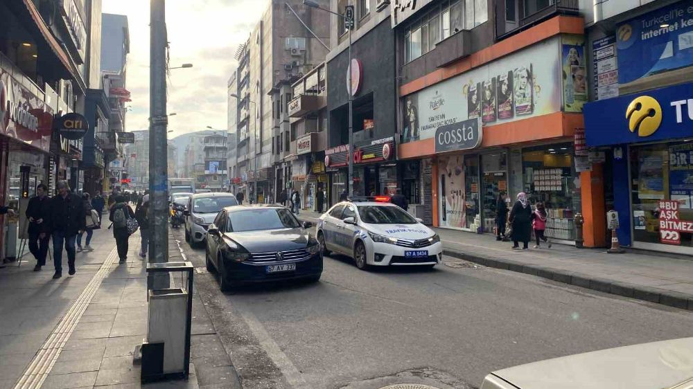 Zonguldak'ta trafik ekiplerinden parklara müdahale