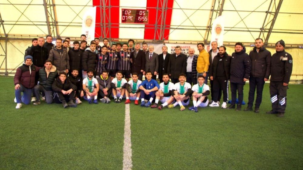 Afyon'da ödüllü Futbol Turnuvası sona erdi 