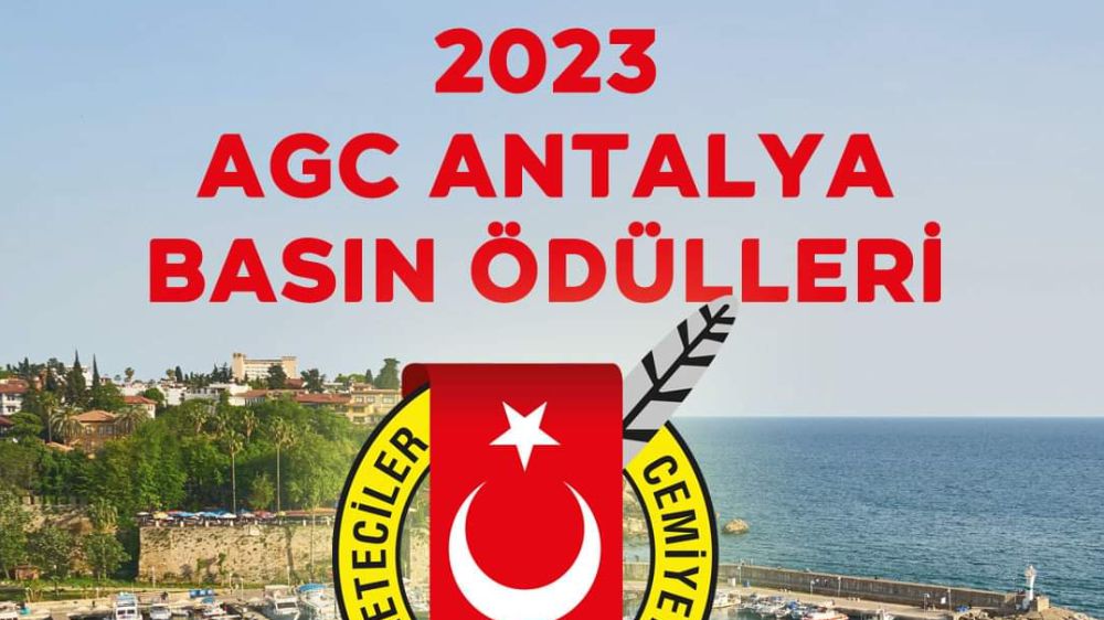 AGC 2023 Yılı Antalya Basın Ödüllerinin sahipleri Belli oldu