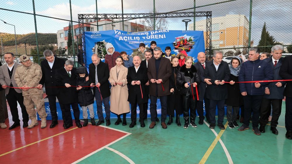AK Parti Milletvekili Yakup Taş’ın İsmiyle Açılan Park Hizmete Girdi