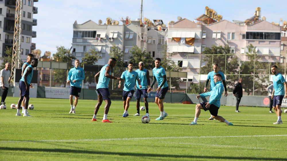 Alanyaspor'da Başakşehir maçı hazırlıkları tamamlanıyor