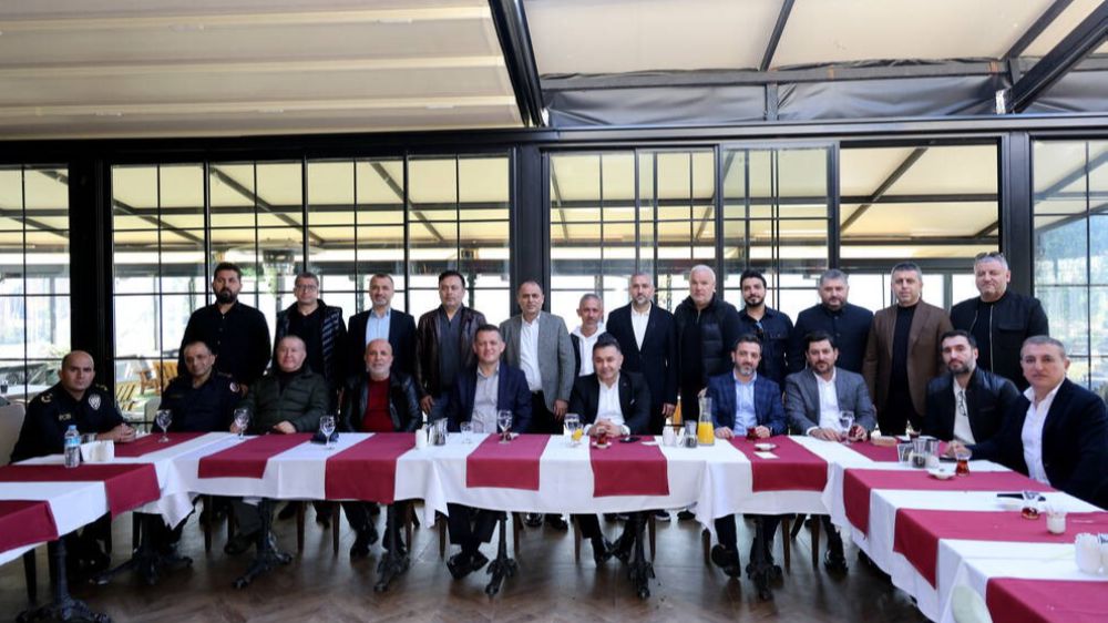 Alanyasporlu futbolcular, Alanya protokolü ve kulüp yöneticileriyle kahvaltı bir araya geldiler