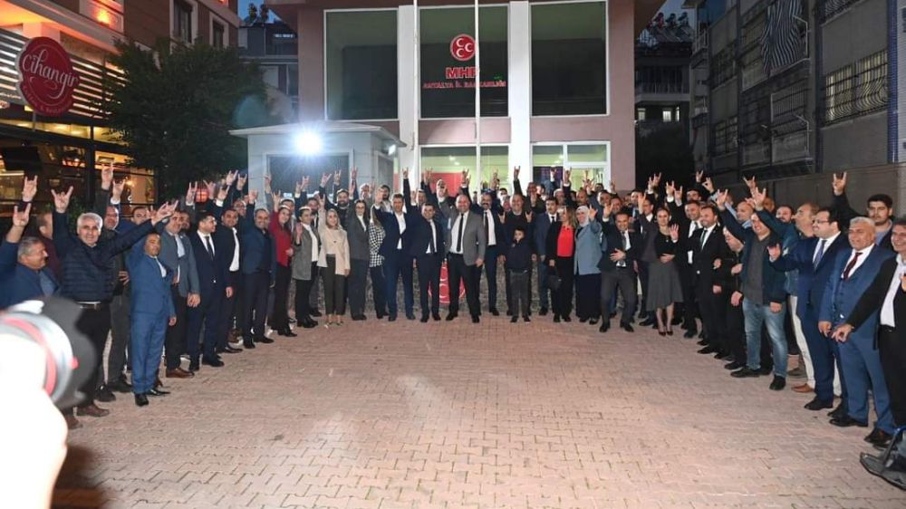 Antalya Büyükşehir Belediye Başkan Adayı Hakan Tütüncü MHP Ziyareti 