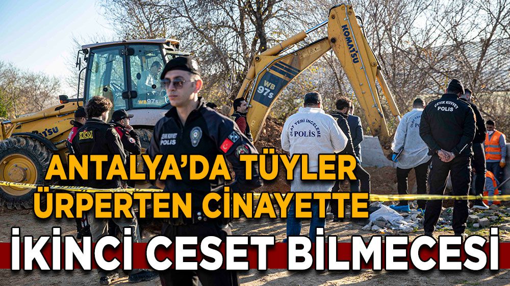 Antalya'da Kaybolan Kurye Ali Diken Cinayetle Sonuçlandı: İkinci Ceset Aranıyor