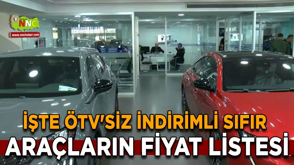Araç Alımında Yeni ÖTV Muafiyeti: İşte Öne Çıkan Modeller ve Fiyatları!
