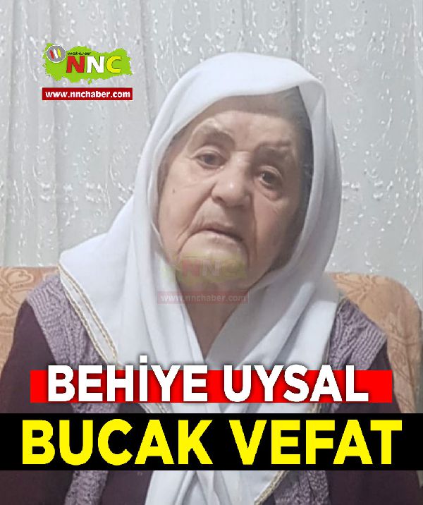 Bucak Vefat Behiye Uysal