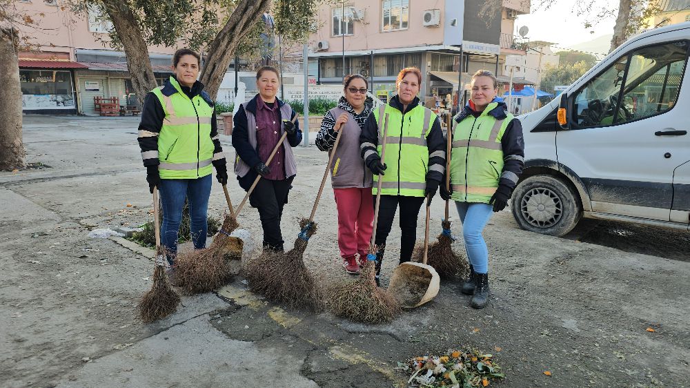 Buharkent'in sokakları kadınlara emanet