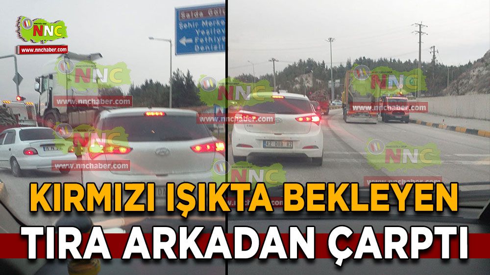 Burdur'da 2 Tırlı ve kamyonlu kaza