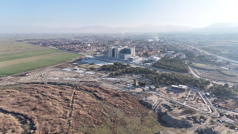 Burdur Valisi Türker Öksüz, Millet Bahçesi İnşaatında İncelemelerde Bulundu