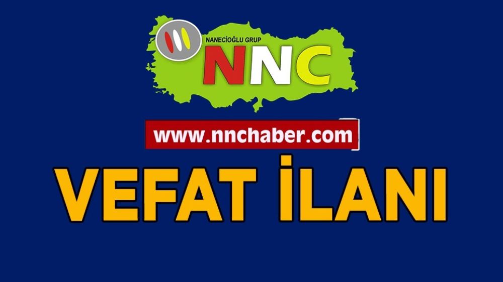 Burdur Vefat İsmail Ulusoy