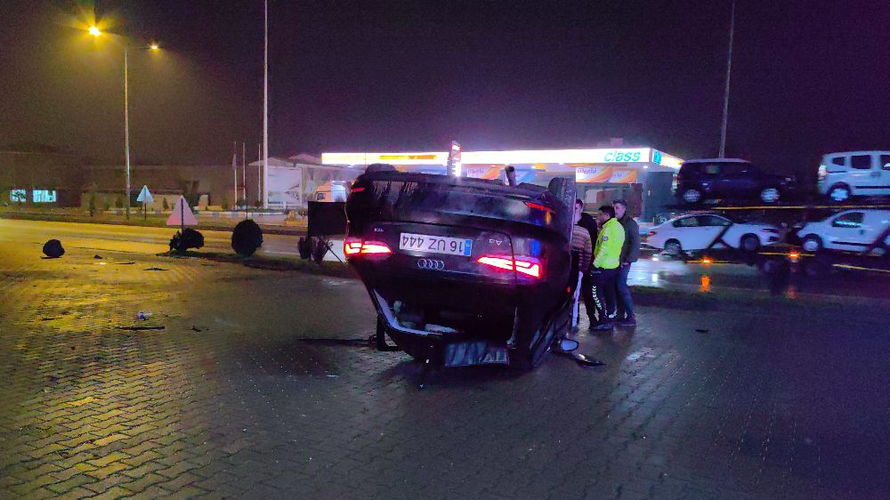 Bursa'da ehliyetsiz sürücü ortalığı karıştırdı