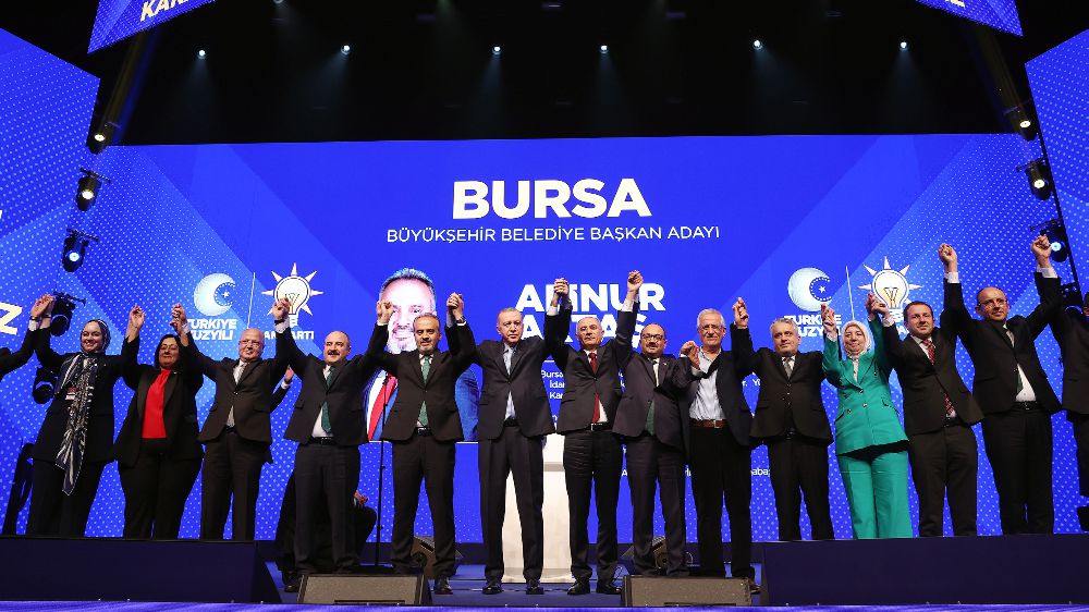  Bursa'nın adayı Bursa Büyükşehir Belediye Başkanı Alinur Aktaş