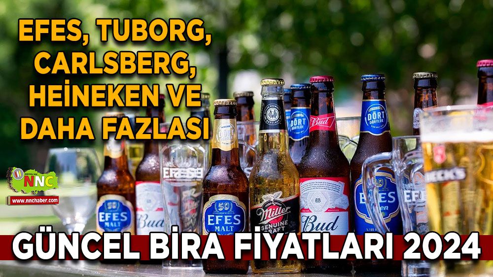 Güncel Bira Fiyatları 2024! Efes, Tuborg, Carlsberg, Heineken ve Daha Fazlası