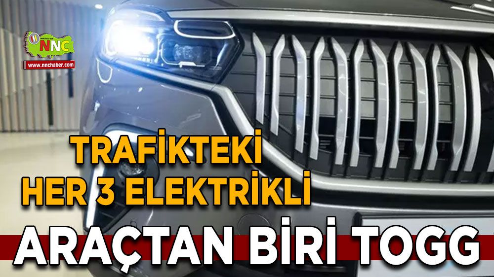 Her 3 tanesinden birisi TOGG! Türkiye'de Elektrikli Araç Sayısı Hızla Artıyor