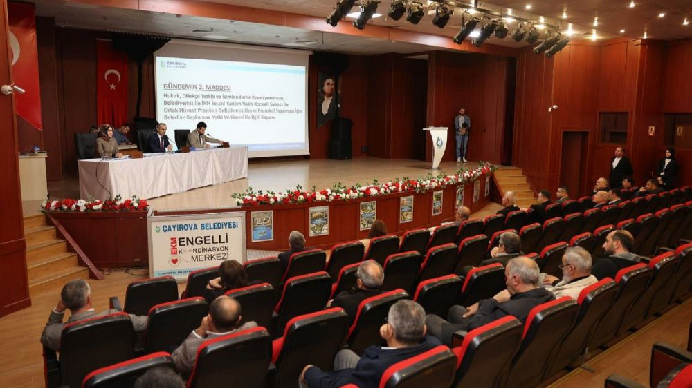 Kocaeli Çayırova'da 2024 ilk meclis toplantısı 