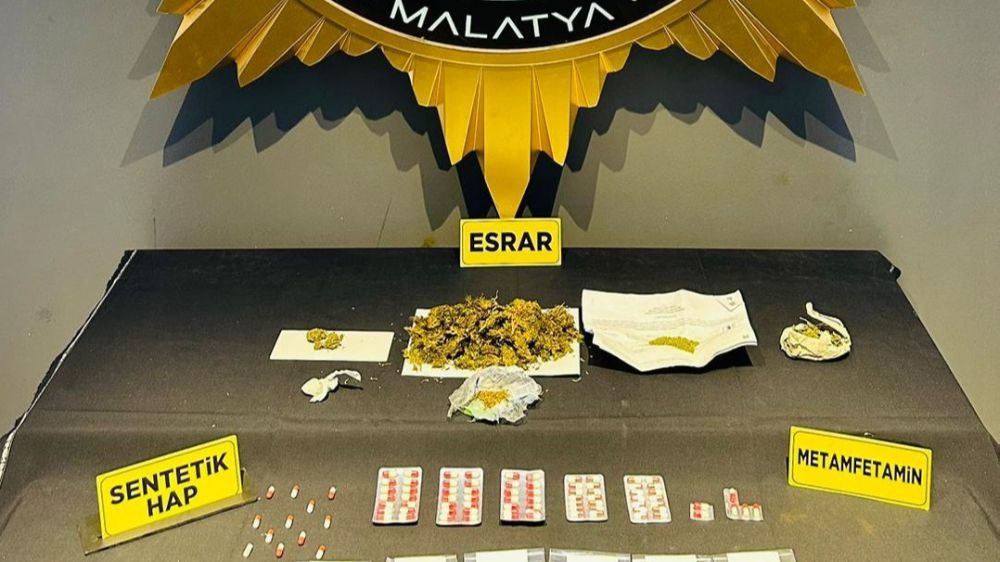 Malatya’da polisinden “torbacı” operasyonu: 13 gözaltı